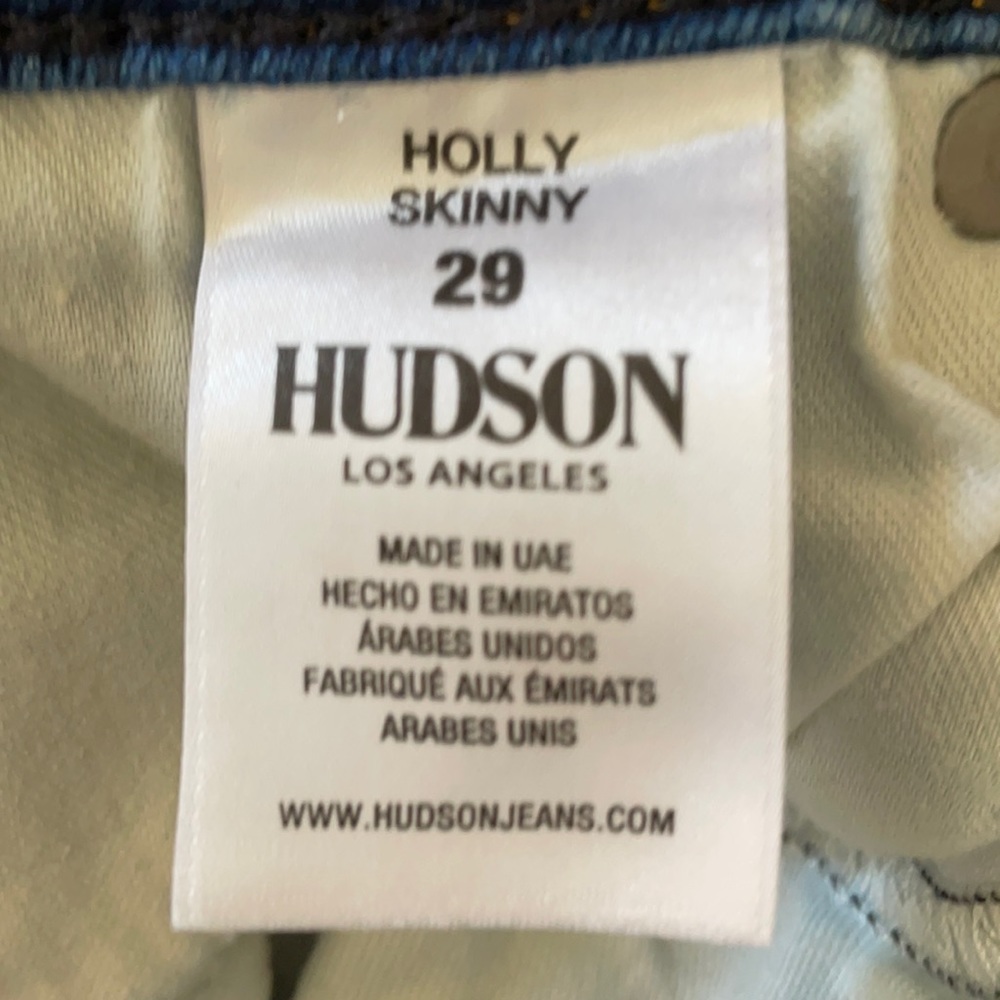 Hudson holly jeans size 29